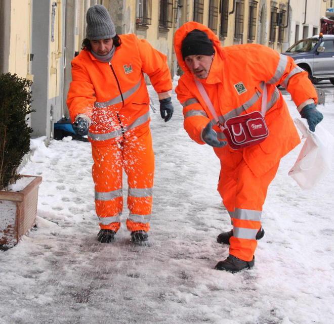 A Vainella un’autobotte ha portato da bere ai cavalli 