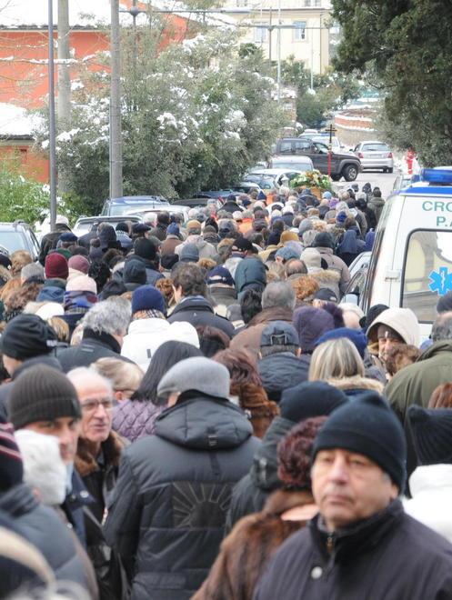 Vorno si ferma per i funerali dell’imprenditore Pellegrini 