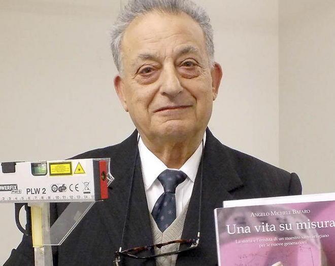 Michele, il sarto che svela in un libro i segreti del mestiere 