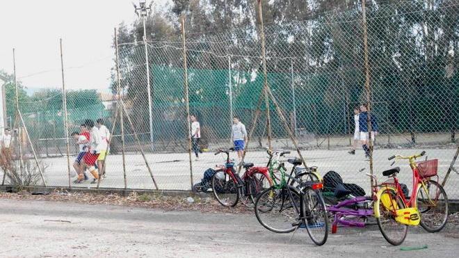 Una cittadella sportiva in rovina
