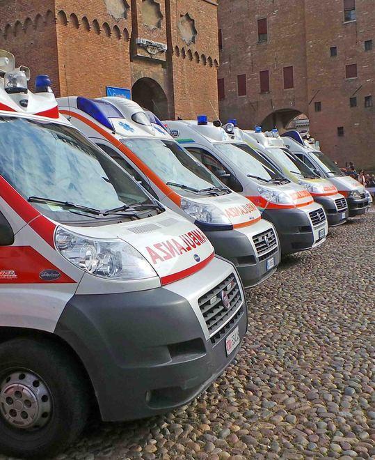 Il servizio ambulanze per i pazienti dimessi