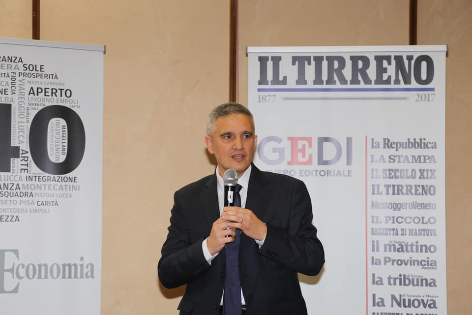 Fabrizio Brancoli, direttore de Il Tirreno