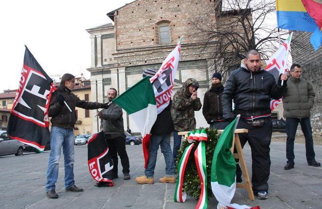 Forza Nuova ricorda i martiri delle foibe 