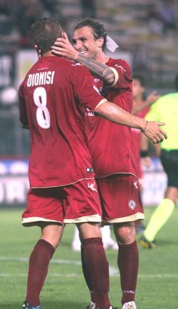 Una gran rete di Dionisi regala il pareggio al Livorno