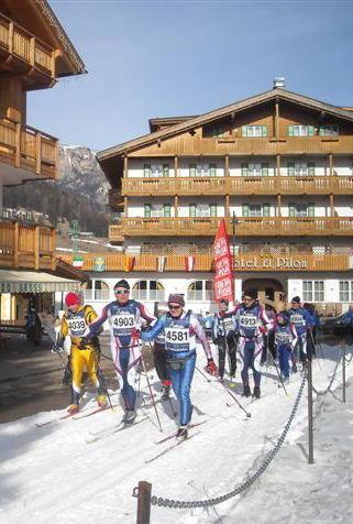 La Focolaccia si fa onore alla Marcialonga di Fiemme e Fassa