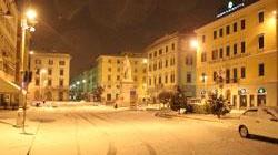 Risveglio choc tra cadute strade chiuse e fuoristrada