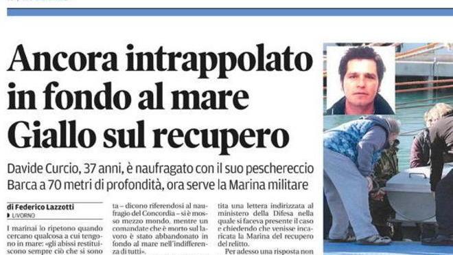 La nostra denuncia Giallo sul recupero