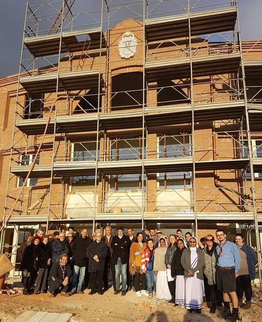 Una visita al cantiere di Orentano (foto da facebook)