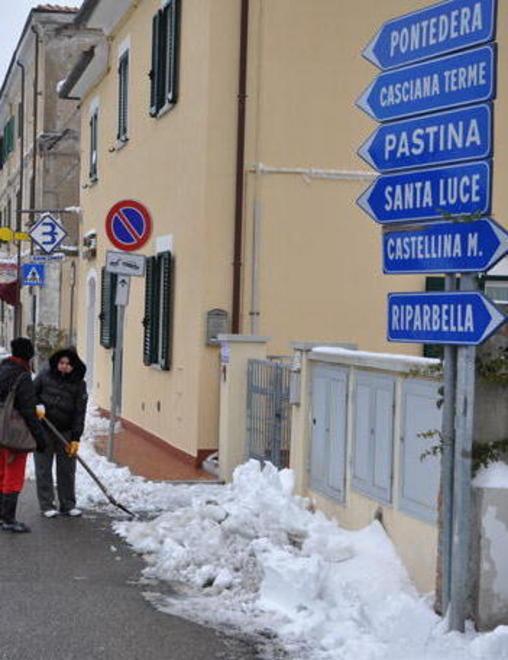 Santa Luce, scontro sul maltempo 