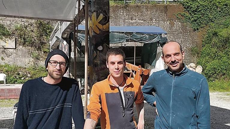 Corrado Marchese, Davide Vanzo e Fabio Rebora