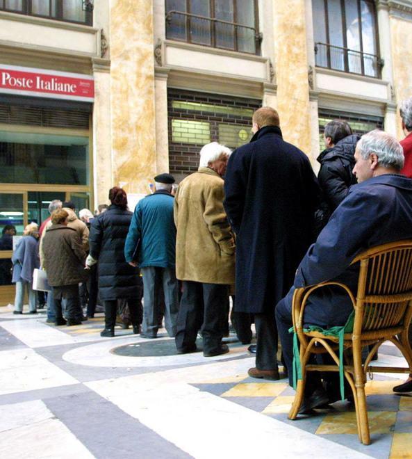 Niente più contanti a 16mila pensionati 