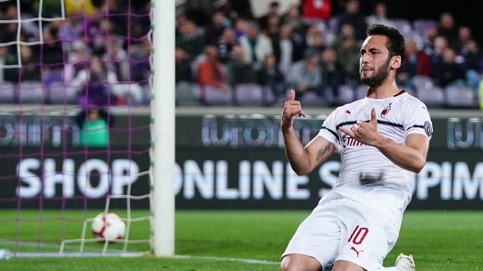 Dalla Fiorentina nessun segnale di risveglio Calhanoglu tiene aperta la porta Champions
