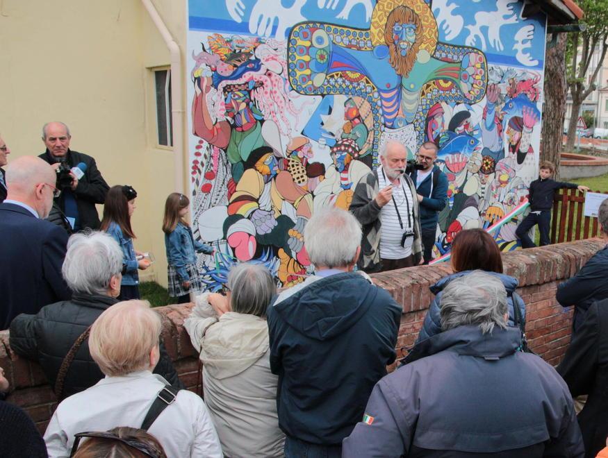 Il «Cristo dei pescatori» di Menghino è rinato Ieri l’inaugurazione 