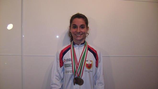 Sollevamento pesi, Francesca Zampetti medaglia di bronzo