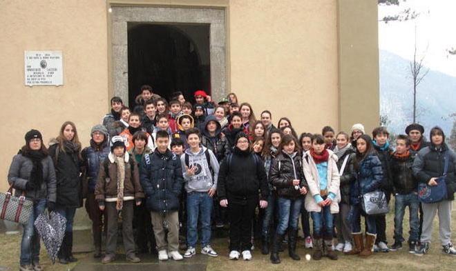 Studenti di Casciana in visita a Stazzema e poi alle foibe
