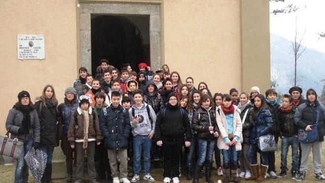 Studenti di Casciana in visita a Stazzema e poi alle foibe