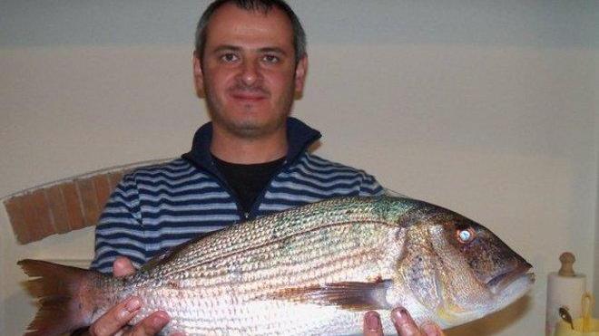 Amore per la pesca e per il cibo italiano