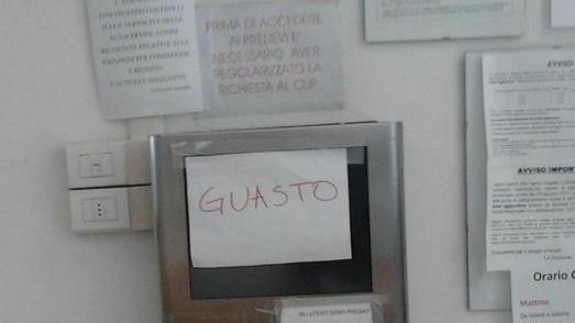 L’apparecchio del Cup ancora guasto