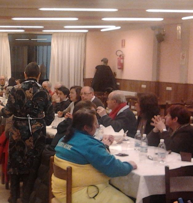 E nel piatto dei volontari...cinghiale