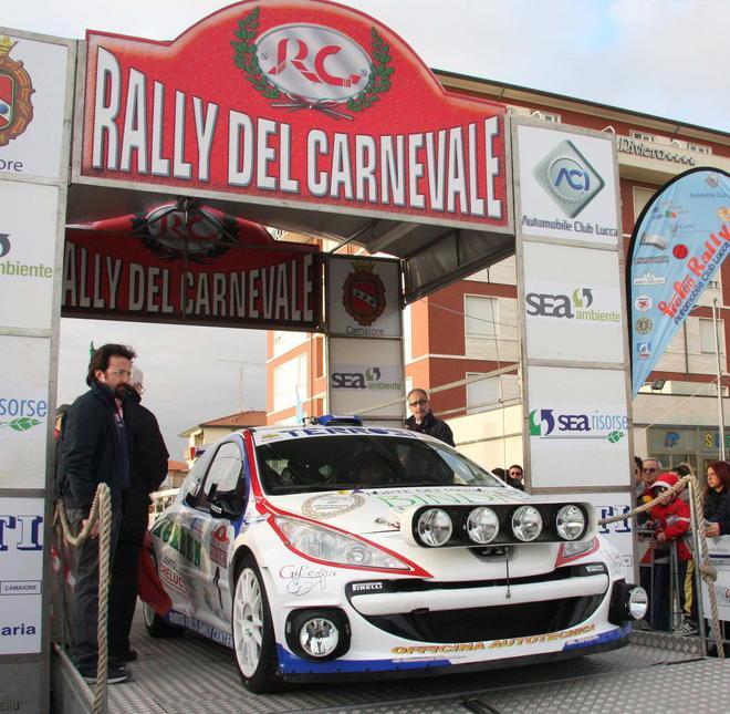Il rally del Carnevale arriva sulle strade di Seravezza