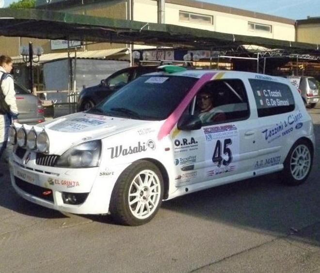 Due equipaggi in gara al Rally del Carnevale