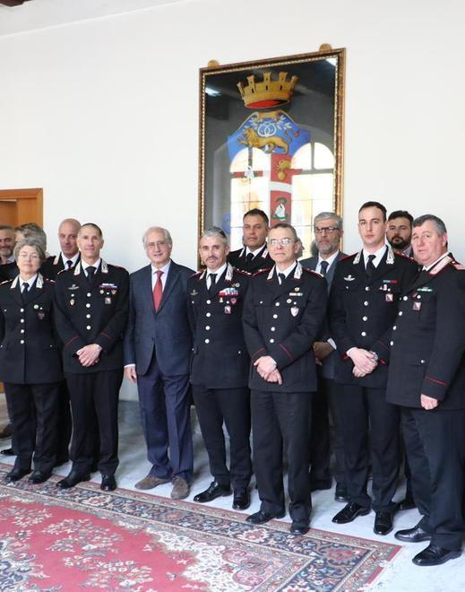 Il procuratore Giubilaro saluta i carabinieri: «Grazie per la dedizione»