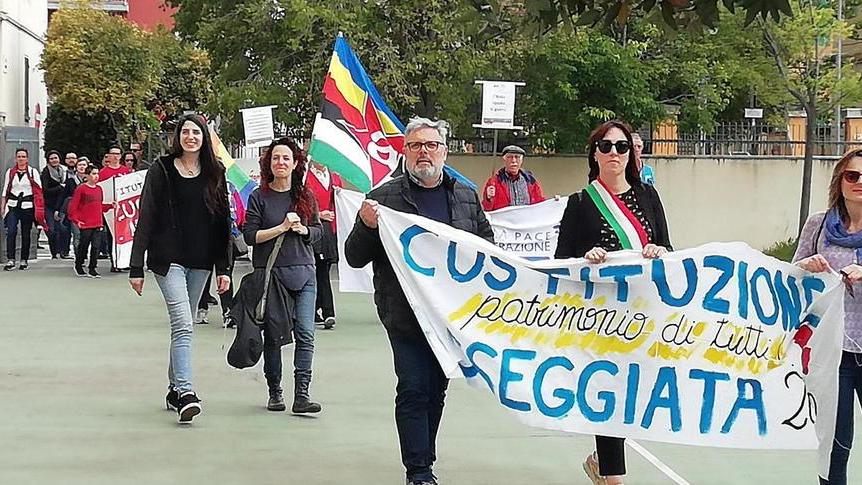 Passeggiata della legalità dedicata ai temi della nostra Costituzione