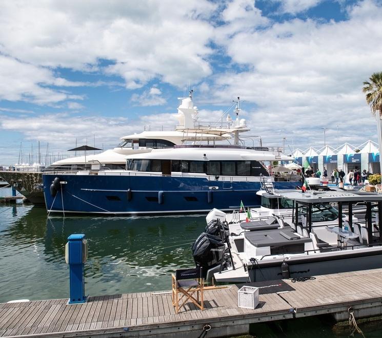 Un’immagine del Versilia Yachting, terza edizione, appena conclusa