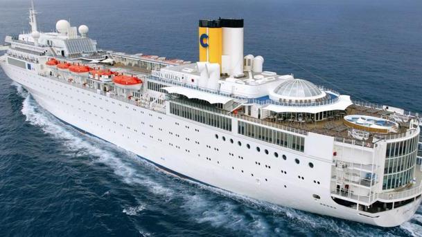 Due rosignanesi sulla nave Allegra