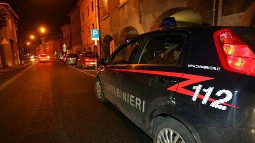 Una pattuglia dei carabinieri di Fabbrico
