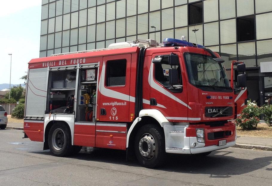 Un camion dei vigili del fuoco (foto d'archivio)