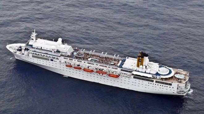 Due carraresi a bordo della Allegra