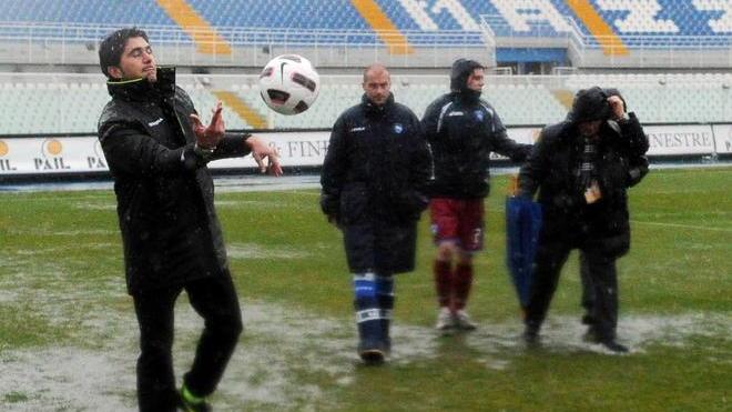 Max Velotto festeggia 100 partite in serie B
