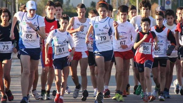 Marciatori in via Giotto per il Trofeo toscano 2012