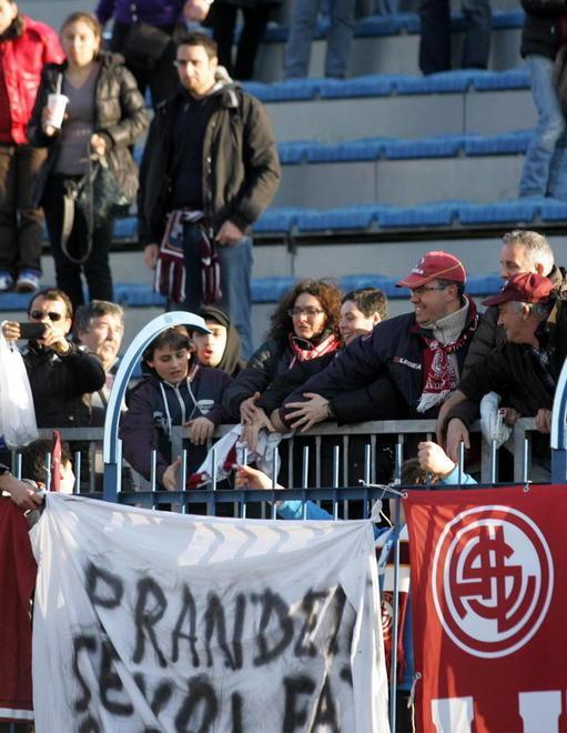 Duecento tifosi con tanti rimpianti 
