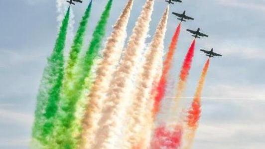 Le Frecce Tricolori sul litorale