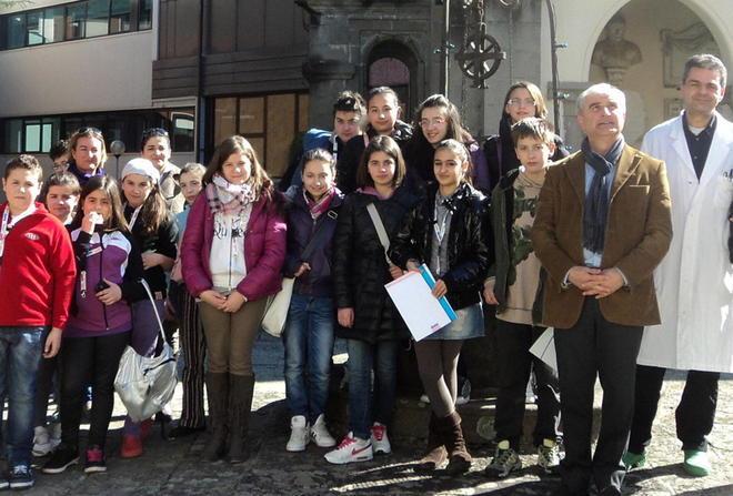Gli alunni di Casola in visita al centro trasfusionale