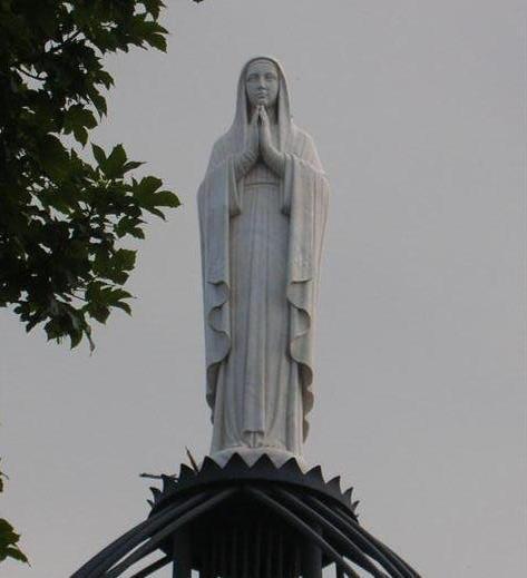 Nuovo restauro per la statua della Madonna 