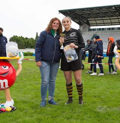Rugby U14 Sara Mannini miglior giocatrice 