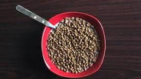 Una ciotola di cereali biologici