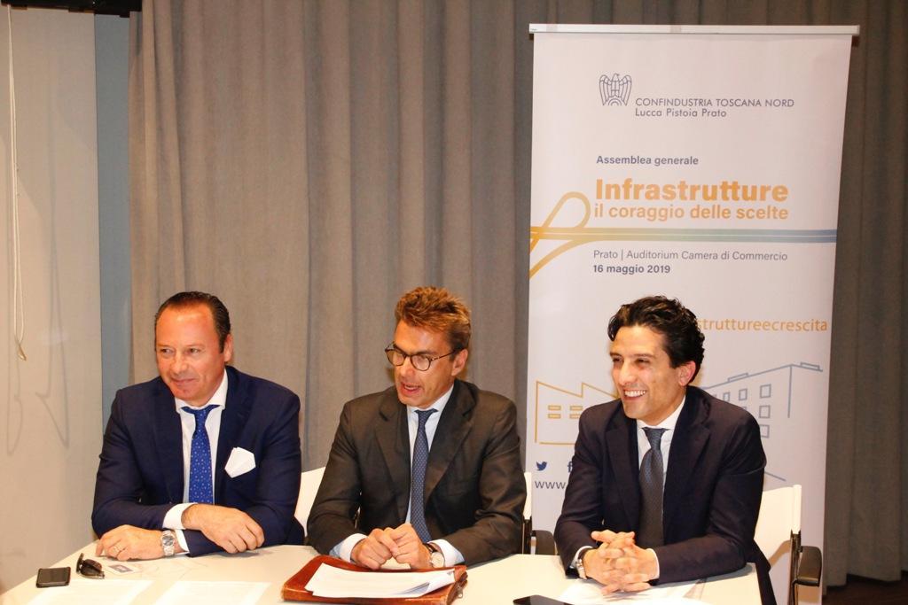 Confindustria Toscana Nord: Giulio Grossi confermato alla presidenza, ecco la nuova squadra