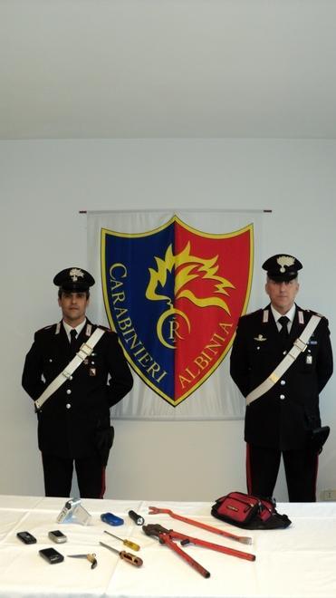 Arrestati nella notte per un tentativo di furto 