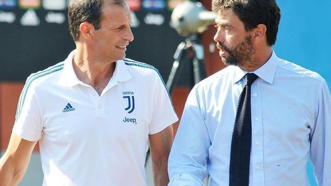 Juve e Allegri, magari ne parliamo a cena Max nella notte tratta su ingaggio e acquisti