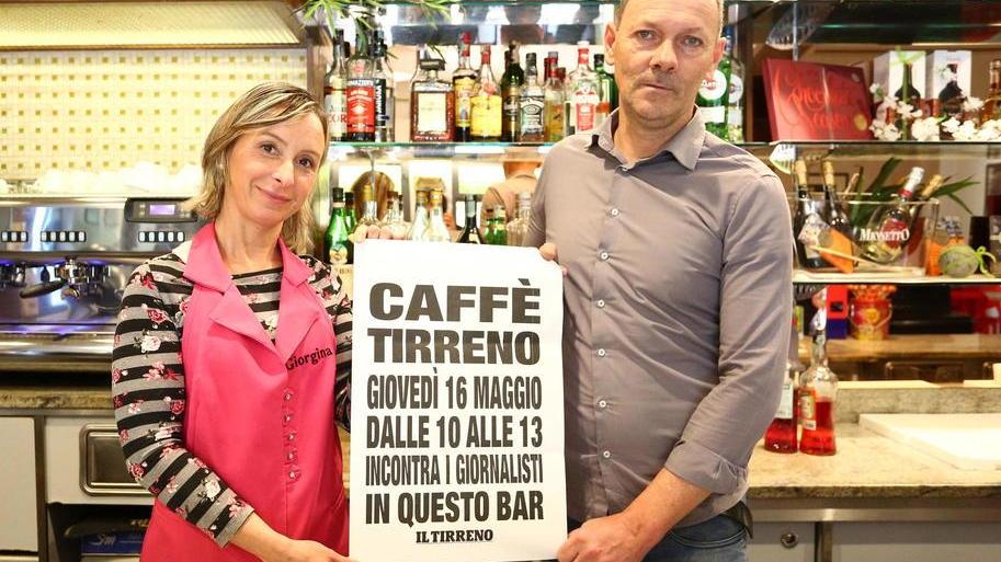 Oggi “Caffè Tirreno” fa tappa al bar Giorgina