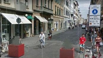 Addio nano-fioriere in via Ricasoli arrivano i mega-vasi senza catarifrangenti
