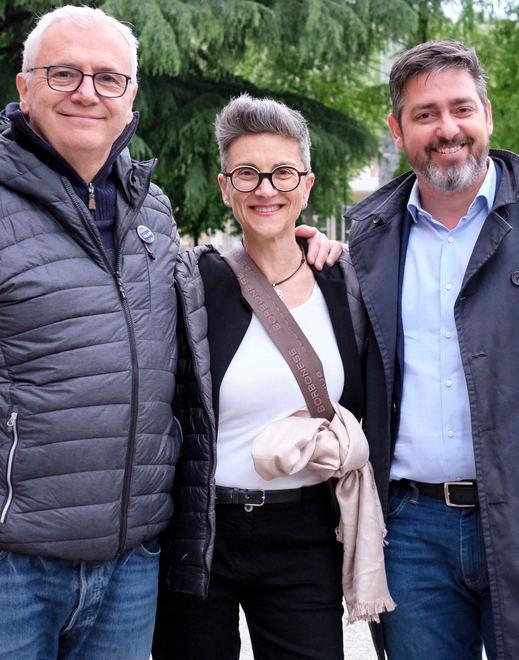 I candidati Bergianti Giberti e Olmi puntano sull’Unione