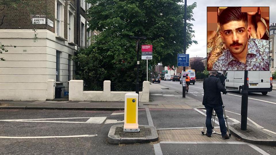 Il giovane morto e la zona dove è stato trovato il cadavere