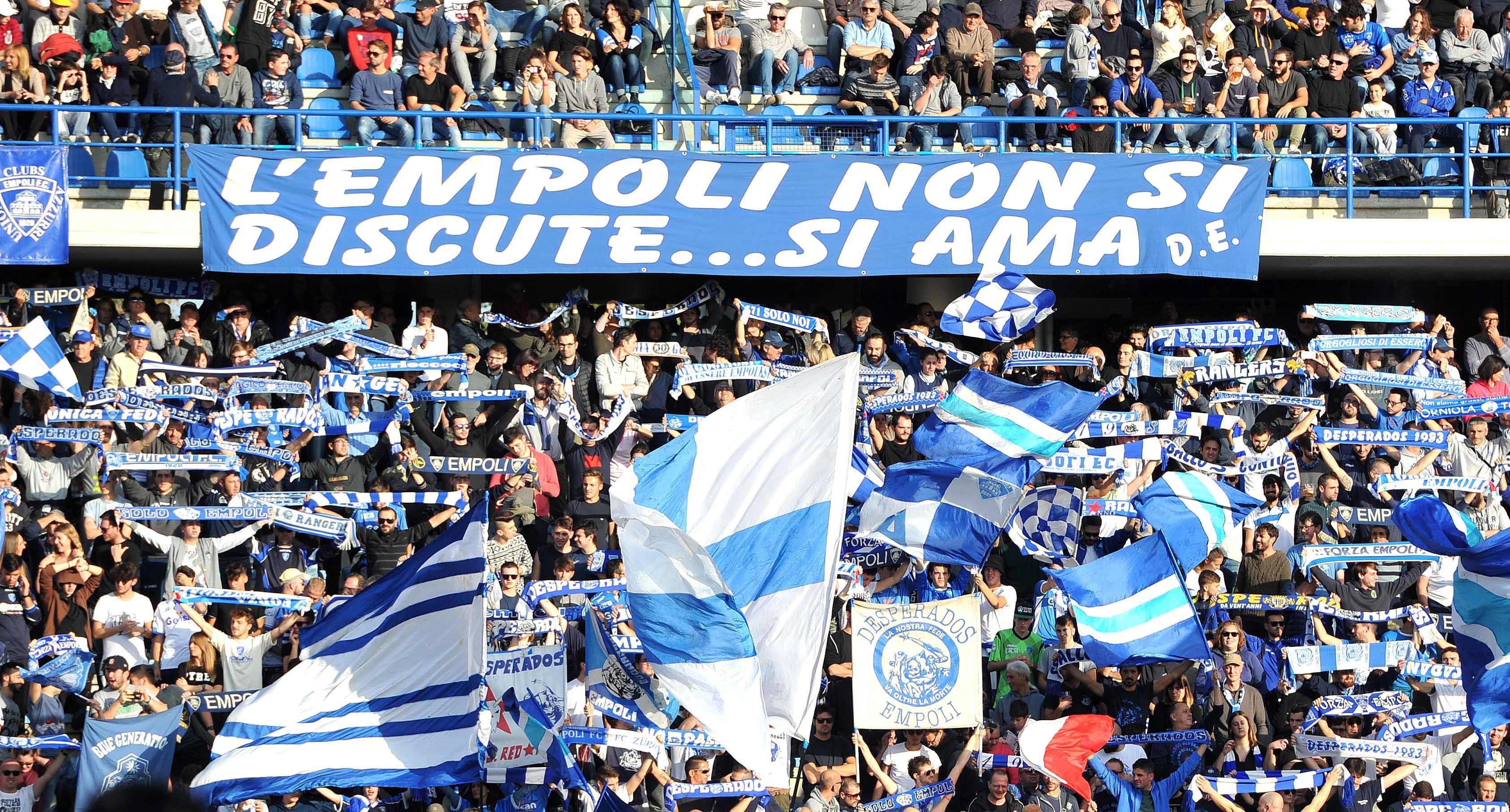 L'Empoli apre le porte ai tifosi