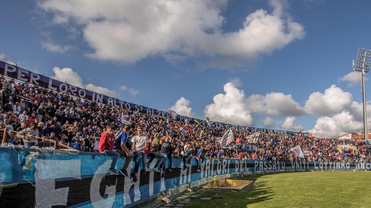 Un'immagine della curva Nord nerazzurra