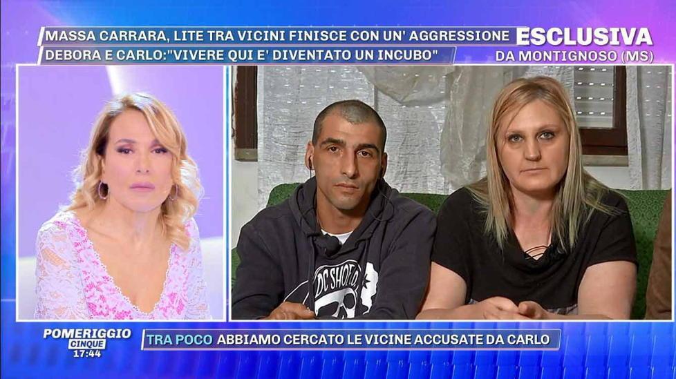 Liti e botte fra vicini di casa, coppia fa intervenire la D’Urso 